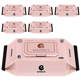 enblanc 輕柔木槿花 掀蓋型純水濕紙巾, 72張, 6包