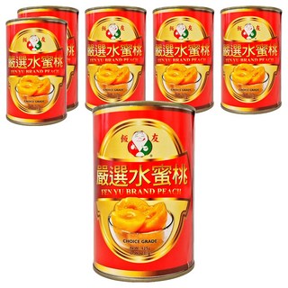 飯友嚴選水蜜桃 (Choice Grade) 固形量230g, 425g, 6罐