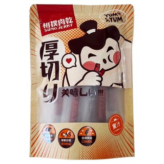相撲 超厚筷子真空肉乾 蜜汁 240g, 1包