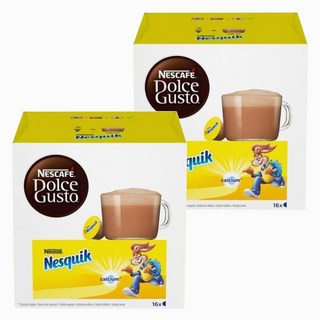 Nespresso 雀巢 Nesquik 高鈣巧克力飲品, 16g, 16入, 2盒