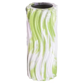 波浪瑜珈滾筒, 綠白色, 長 45 x 14cm, 1個