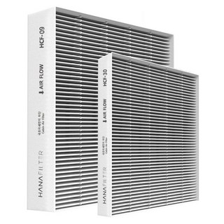 HANAFILTER PM0.3 嘉年華 第四代 冷氣濾網 前 + 後, 1組, HCF-09(前)、HCF-30(後)