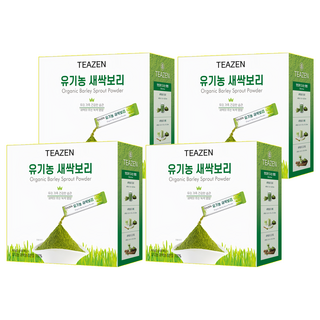 TEAZEN 大麥芽沖泡粉, 2g, 30包, 4盒