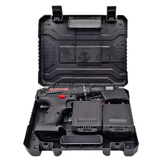 鋰電多功能衝擊鑽 旗艦款 雙電 塑盒 99800VF, 1組