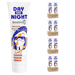 Day and Night 德恩奈 三效牙膏 抗敏感, 130g, 8條
