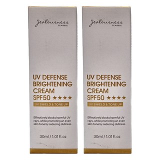 jealousness 婕洛妮絲 抗UV防曬素顏霜 PRO SPF50, 30ml, 2條