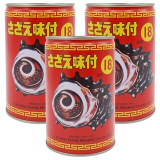 南海 調味螺肉罐頭, 420g, 3罐