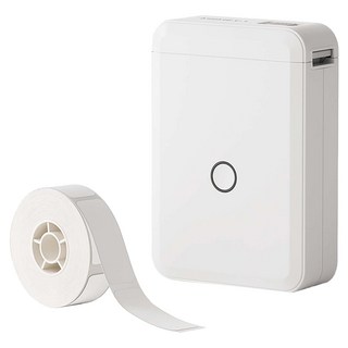 NIIMBOT 標籤機 附標籤紙 D110, 白色, 1組