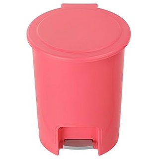 KEYWAY 聯府 彩虹踏式垃圾桶 C-908, 顏色隨機