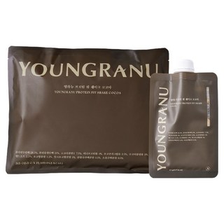 Youngranu Protein Fit美體奶昔 可可口味, 1個, 315克