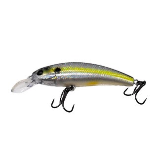 HEARTY RISE 哈帝來斯 VALLEY HUNTER MINNOW 55SS ES-28 魚餌, 黃色 + 銀色, 6g, 1個