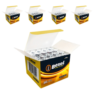 SM Bexel i-prime 鹼性 AAA電池, 20入, 5個