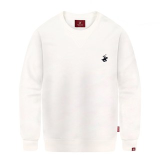 비버리힐스폴로클럽 남녀공용 타임리스 자수로고 특양면 맨투맨 티셔츠 CPL9T00