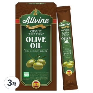 特級初榨橄欖油隨身包 14條入, 140g, 3個