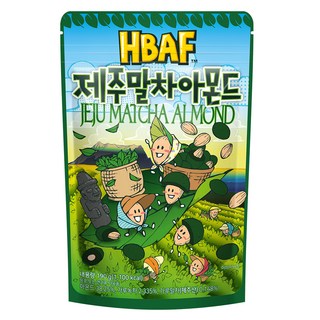HBAF 杏仁果 濟州抹茶味, 190g, 1包