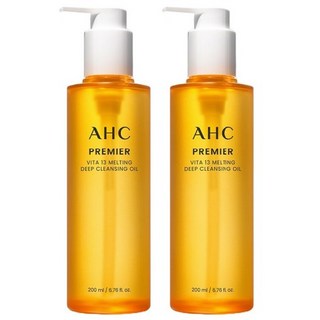 AHC Premier Vita 13 Melting深層卸妝油, 2瓶, 200ml