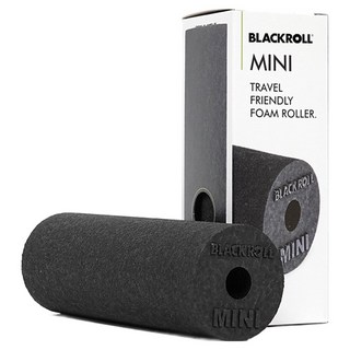 Blackroll 迷你泡棉滾筒, 黑色, 1個