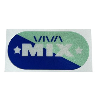 GOGORO MIX 反光貼紙, 電音藍, 1個