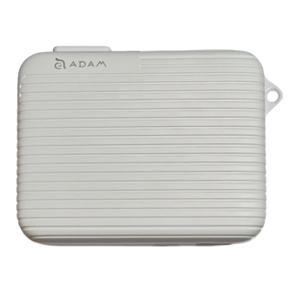 ADAM elements 亞果元素 旅行用自帶線行動電源 10000mAh Type-C, VIONTA T1, 白色