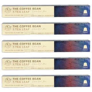 The Coffee Bean 義式濃縮配方咖啡膠囊, 5g, 10顆, 5盒