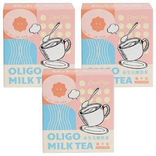 Papa Oligo 糖老爹 益生元 纖奶茶 高纖 減糖 輕卡, 20g, 3盒