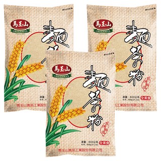 馬玉山 麵茶粉 原料純正 獨特製法 即沖即飲, 600g, 3包