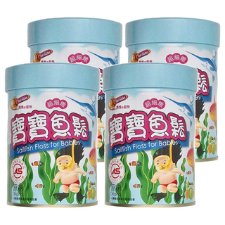 Mom's Kitchen 媽媽的廚房 寶寶魚鬆 超細緻 原味, 20g, 4罐