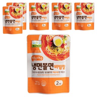 Chilkabnongsan 韓式冷麵Q彈麵拌醬, 150g, 6個