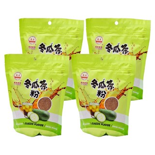 義峰食品 原味冬瓜茶粉 台灣產, 400g, 1包, 4包