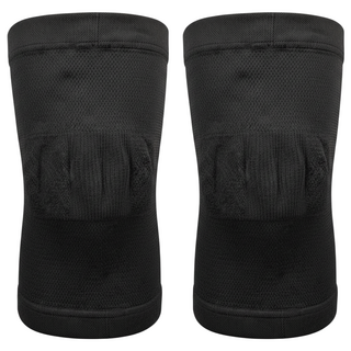 Amiss 機能感 360D 石墨烯立體包覆全彈性護膝, 黑色, 2個