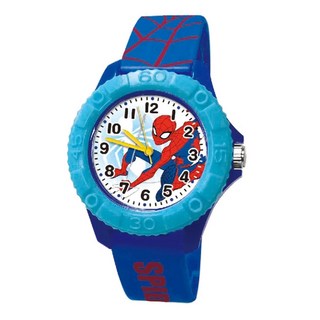 Disney 迪士尼 漫威U9系列 兒童雙色膠手錶 U9-9504 蜘蛛人藍帶