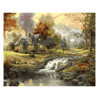 ArtLife 藝術生活 數字油畫DIY DT110 50 x 40cm, 宛如仙境, 1組