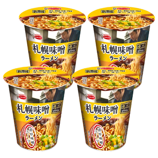 AceCOOK 札幌味噌風味麵 熱水3分鐘即可享用, 4入