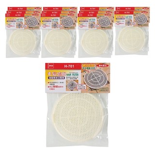 H-701 毛髮濾網 連續12, 浴室排水口專用, 112 x 112 x 12mm