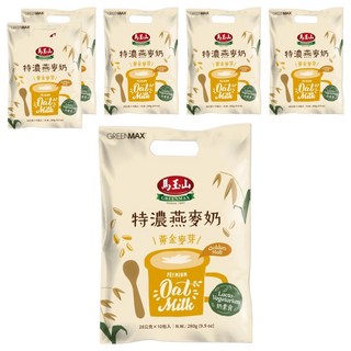 馬玉山 特濃燕麥奶黃金麥芽 10包, 28g, 6袋