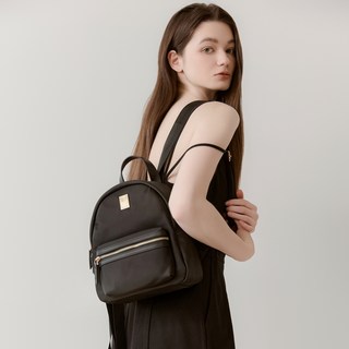 St Scott 女用那不勒斯後背包 NBK9623, 黑色