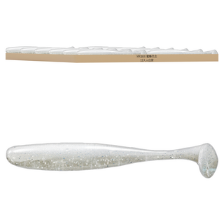 MR.BEE 蜜蜂先生 SAME 小沙丁軟蟲 2.8吋 12入, 04 白背, 25g, 1包