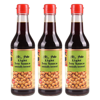 大華醬油 特級純釀造醬油 生抽, 305ml, 3瓶