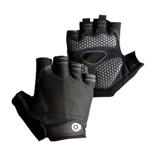 Amolite AMG 夏季半指手套, 黑色, 1個