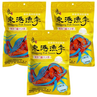 良澔 東港漁季 鬼頭刀蜜汁沙茶, 110g, 3個