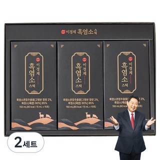 래오이경제 흑염소 스틱 30포, 450ml, 2세트