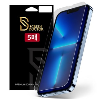 SCREEN DOCTOR 手機螢幕保護膜 5入組, 1套