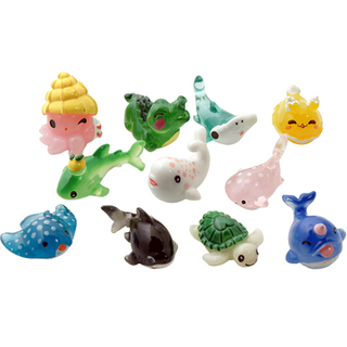 포레스 바다친구들 어항 미니피규어 세트, 1세트