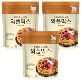 韓國 Dhflour 鬆餅預拌粉, 1kg, 3個