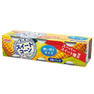 HOKO 寶幸 超甜玉米罐, 100g, 3罐