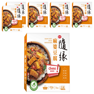 味丹 隨緣 麻婆豆腐調理包 全素, 200g, 6盒