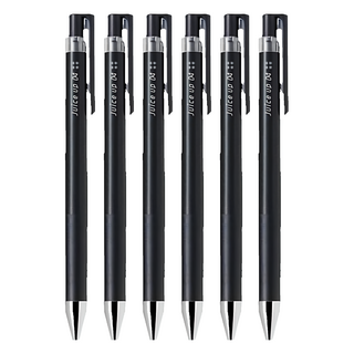 PILOT 百樂 超級果汁筆, 耐水性耐光性, 0.4mm粉/亮彩, 黑色, 3組