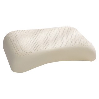 J-bedtime 床寢時光 100%泰國原料天然按摩乳膠枕頭 Q9653, 平面帝王, 1個