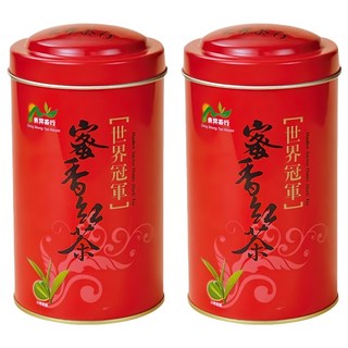 哇好米 花蓮瑞穗東昇茶行 蜜香紅茶, 80g, 2罐, 1入