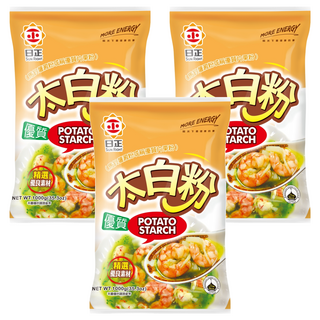 日正食品 優質太白粉, 1kg, 3包